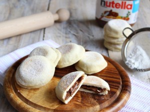 Ricetta Focaccine alla Nutella in padella
