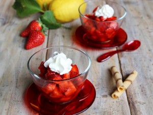 Ricetta Fragole al Limone
