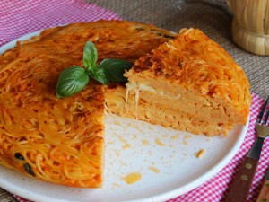 Ricetta Frittata di spaghetti al sugo