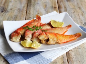Frittura di pesce pettine