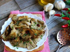 Ricetta Funghi pleurotus al forno