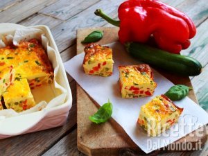 Ricetta Frittata di verdure al forno
