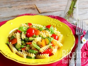 Ricetta Fusilli primavera, un primo piatto fresco, semplice e leggero