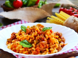 Ricetta Fusilli con salsiccia e friggitelli
