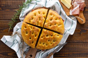 Ricetta Focaccia alla zucca ripiena