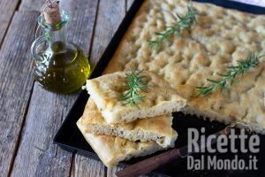 Ricetta Focaccia con lievito madre