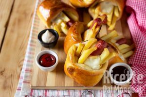 Fagottini wurstel e patatine