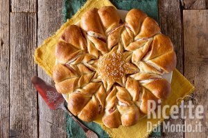 Fiore di pan brioche salato. Il rustico lievitato buono e scenografico!