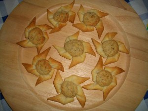 Ricetta Girandole con Frangipane alle Nocciole