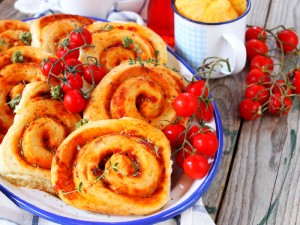 Ricetta Girelle di pan mozzarella