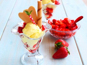 Ricetta Gelato con le fragole