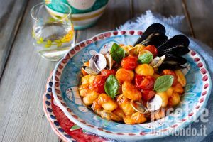 Gnocchi ai frutti di mare