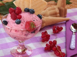 Ricetta Gelato ai frutti di bosco