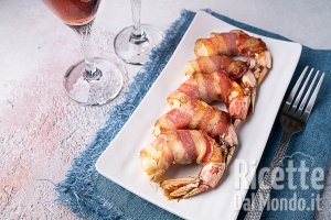 Gamberoni al bacon. La ricetta semplice per un finger food veloce!