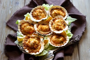 Gamberoni gratinati