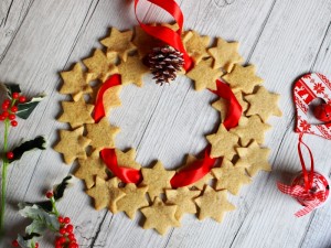 Ricetta Ghirlanda di Biscotti