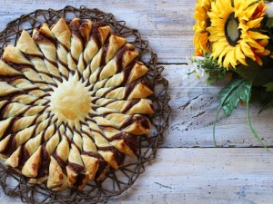 Ricetta Girasole alla Nutella