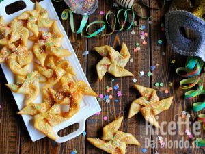 Ricetta Girandole dolci di Carnevale