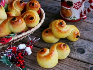 Ricetta Gatti di Santa Lucia Lussekatter