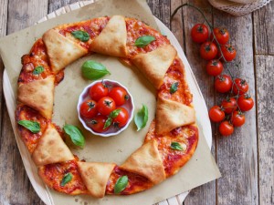 Ricetta Ghirlanda di pizza