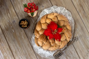 Ricetta Ghirlanda di pane integrale