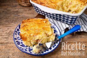 Ricetta Gateau di patate, la ricetta originale napoletana. Veloce da preparare.