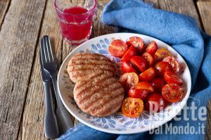 Hamburger di pollo morbidi fatti in casa