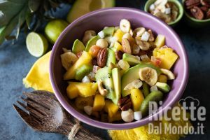 Insalata di frutta esotica. La ricetta light per un'insalata estiva!