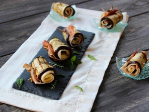 Involtini di melanzane freddi
