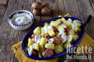 Ricetta Insalata di patate e wurstel