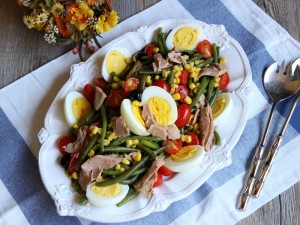 Ricetta Insalata di fagiolini, tonno e uova