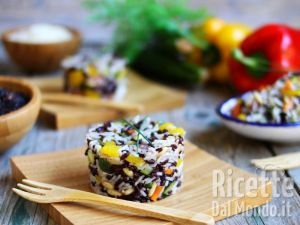 Ricetta Insalata di riso night and day, una ricetta firmata Montersino.