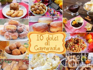 Ricetta I 10 migliori dolci di Carnevale