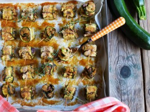 Involtini di zucchine e tonno