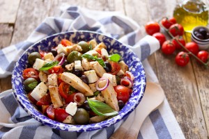 Ricetta Insalata di pollo alla greca