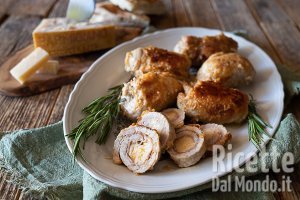 Ricetta Involtini di lonza con prosciutto e parmigiano (La ricetta facile e veloce)