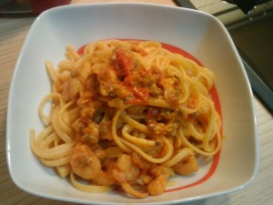 Linguine al Curry