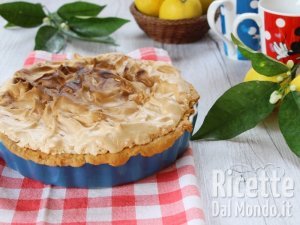 Lemon Meringue Pie, la crostata meringata al limone americana