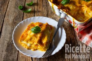 Ricetta Lasagne alla zucca vegetariane