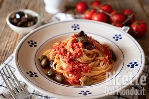 Linguine alla mediterranea. La ricetta con il sapore della tradizione italiana!