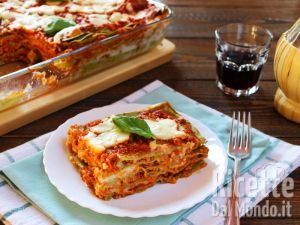 Ricetta Lasagne verdi con ragù alla bolognese