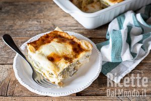 Ricetta Lasagne ai carciofi in bianco con besciamella. La ricetta semplice e golosa!