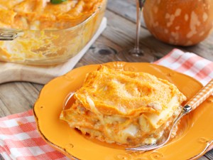 Ricetta Lasagne di zucca e salsiccia