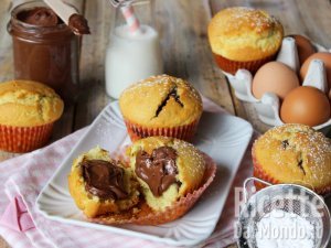 Ricetta Muffin alla Nutella