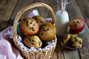 Ricetta Muffin con gocce di cioccolato