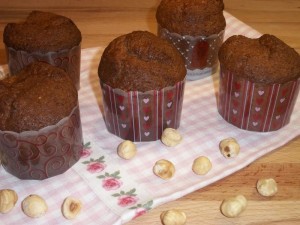 Ricetta Muffin Nocciole e Nutella