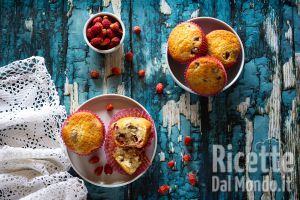 Ricetta Muffin alle fragoline di bosco
