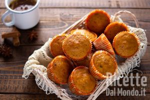 Ricetta Muffin alla zucca con gocce di cioccolato