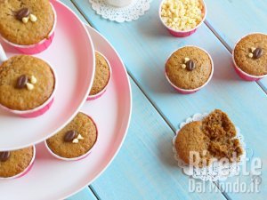 Ricetta Muffin al Caffè con gocce di Cioccolato