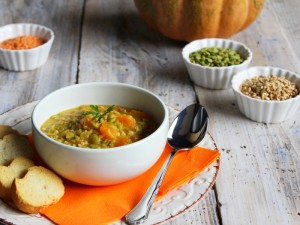 Ricetta Minestra di Zucca e Farro
